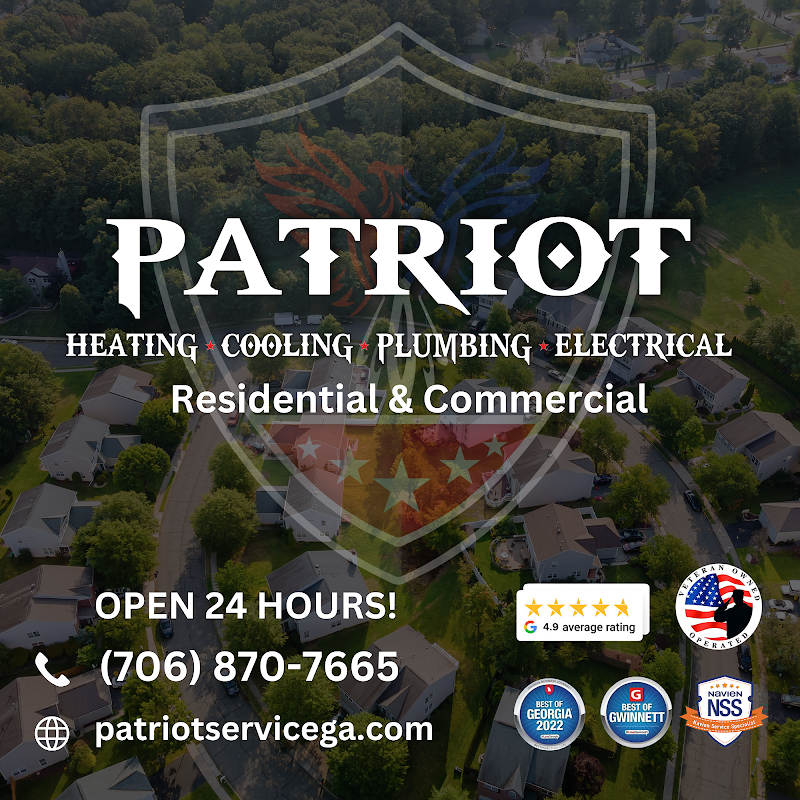 Patriot Heating, Cooling, Plumbing & Electrical - Services in Athens, GA