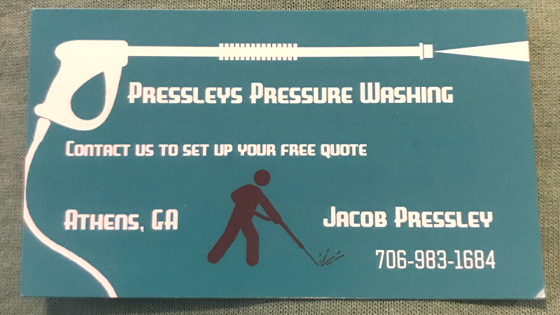 Pressleys pressure washing - Services in Athens, GA