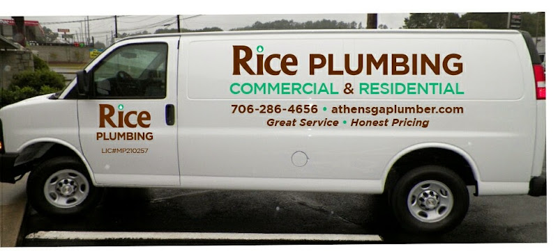 Rice Plumbing - Services in Athens, GA