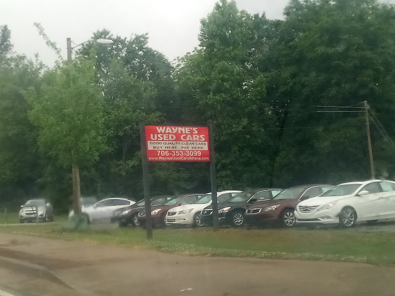 Wayne's Used Cars - Stores in Athens, GA